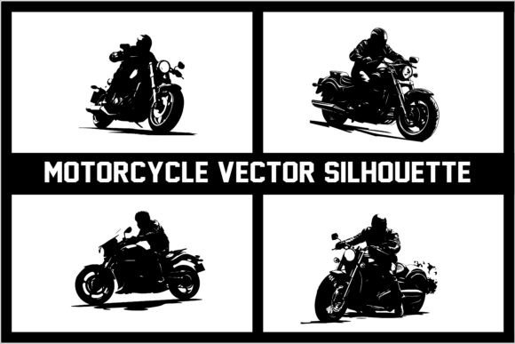 Bike Silhouette Bundle: Dynamic Design Assets for Motion