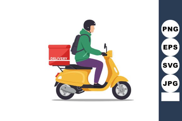Dynamic Delivery: Integrating the Yellow Scooter Font