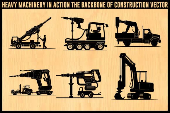 Heavy Machinery Vector Bundle: Industrial Strength Design